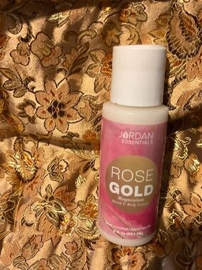 Rose Gold Magnesium Hand & Body Lotion 2oz Travel Size - Jordan Essentials